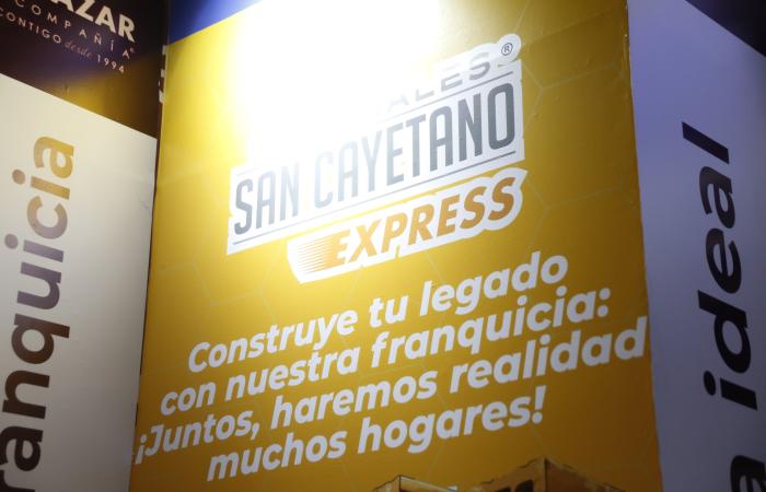 Materiales San Cayetano Express, presente en la Feria Internacional de Franquicias