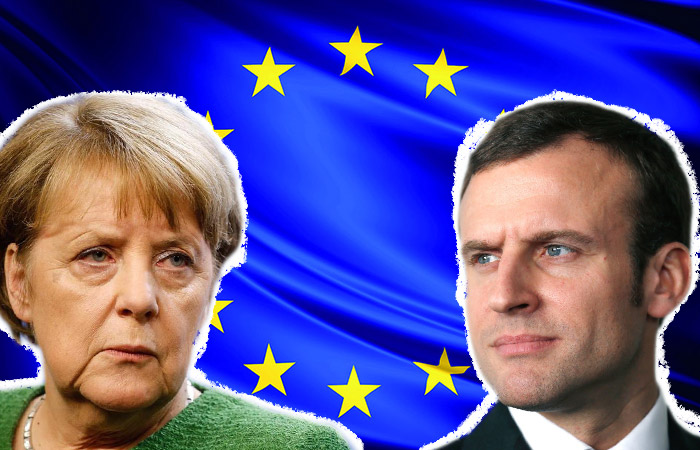Macron, Merkel, la Unión Europea y la migración 